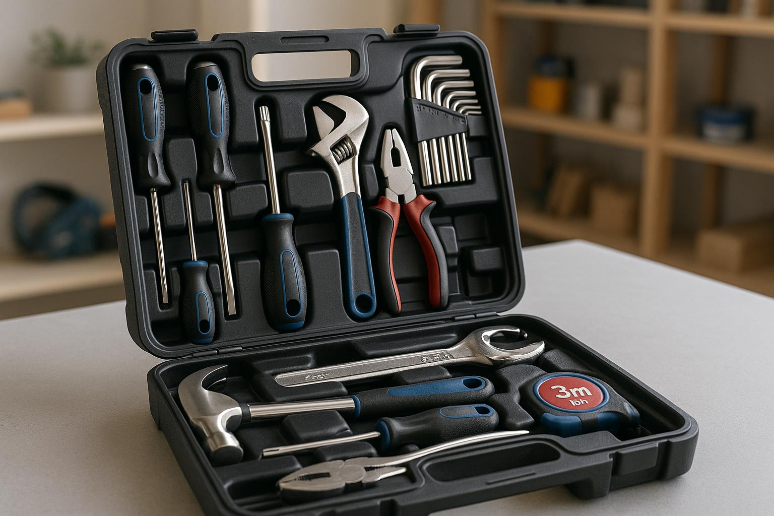 Os 7 melhores kits de ferramentas mais baratos e completos em 2025 oferecem qualidade, variedade e economia para uso doméstico e profissional. (imagem gerada com inteligência artificial)