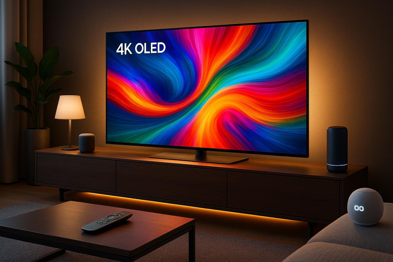 Descubra o guia completo de compra de TVs para 2025, com dicas, tecnologias top e ofertas imperdíveis para escolher a melhor Smart TV para seu lar. (imagem gerada com inteligência artificial)