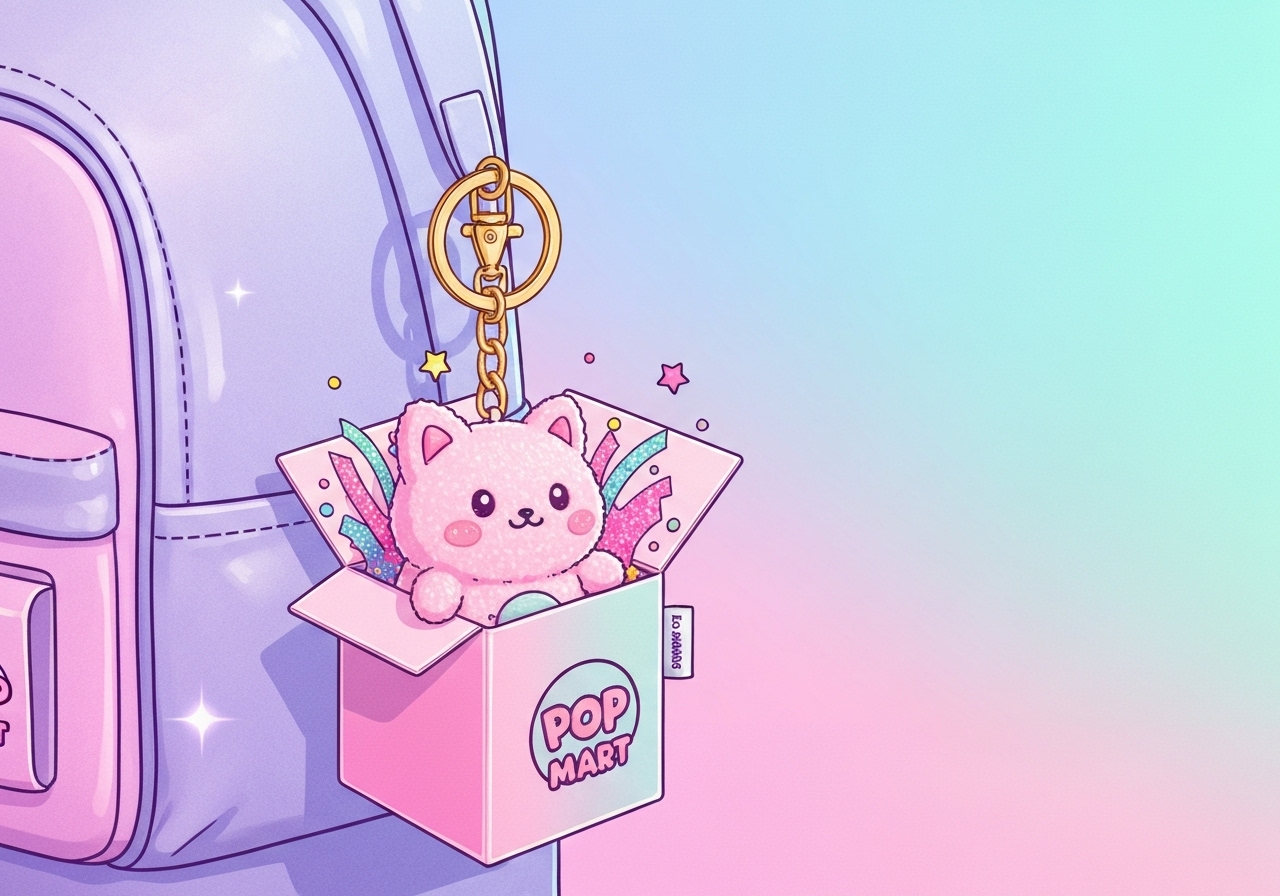 Labubu 3ª Geração Pop Mart: chaveiro de pelúcia ultra macio, edição surpresa, 15‑17 cm, versátil como presente ou decoração, colecionador em alta. (imagem gerada com inteligência artificial)