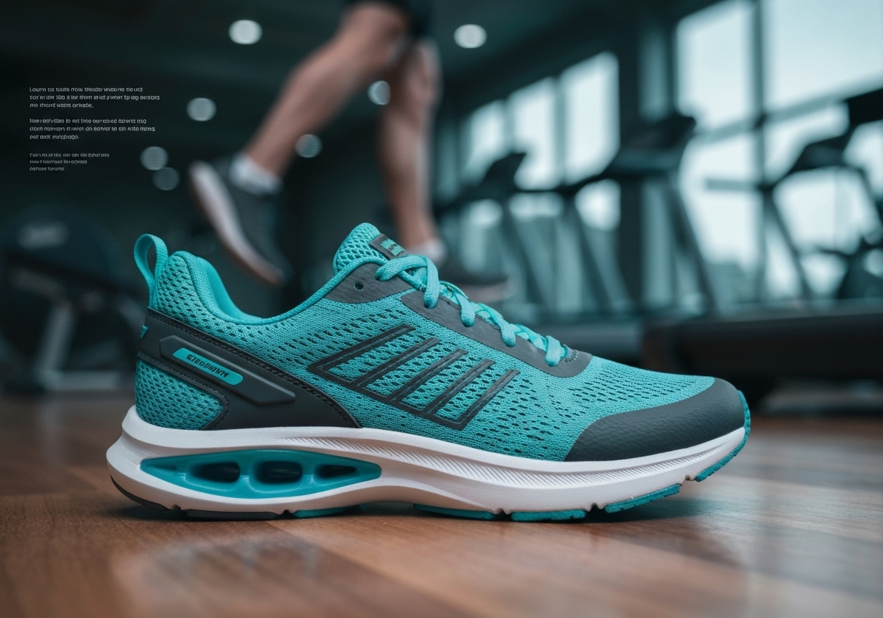 Descubra o tênis feminino leve e macio, perfeito para academia, corrida e dia a dia. Conforto, estilo e entrega rápida garantem sua escolha ideal. (imagem gerada com inteligência artificial)