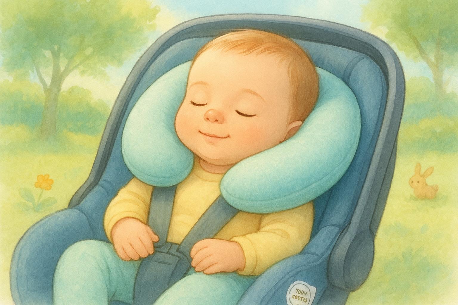 Almofada de Pescoço para Bebê: Conforto, Apoio e Segurança