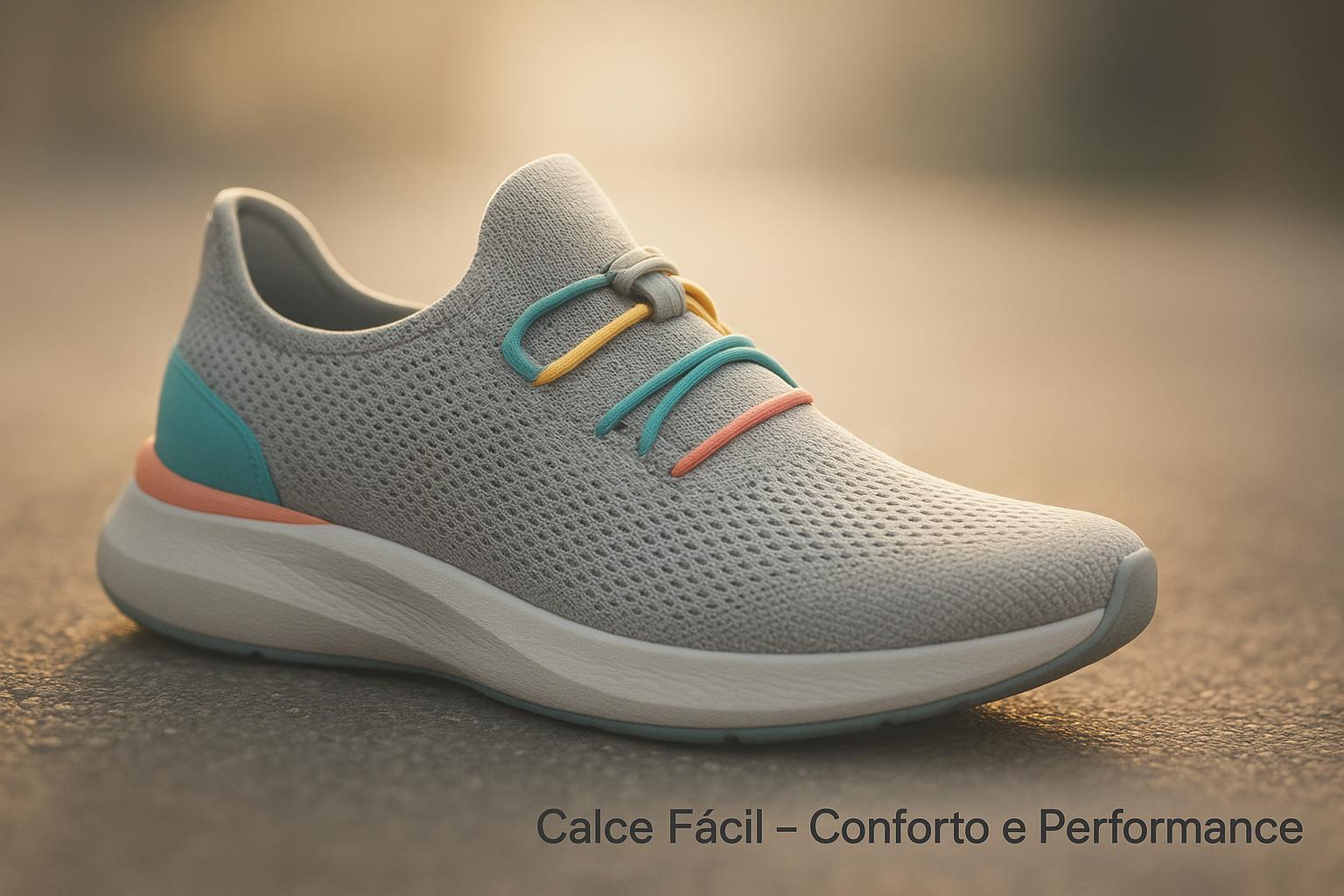 Tênis Calce Fácil Respirável: Conforto e Desempenho nos Treinos